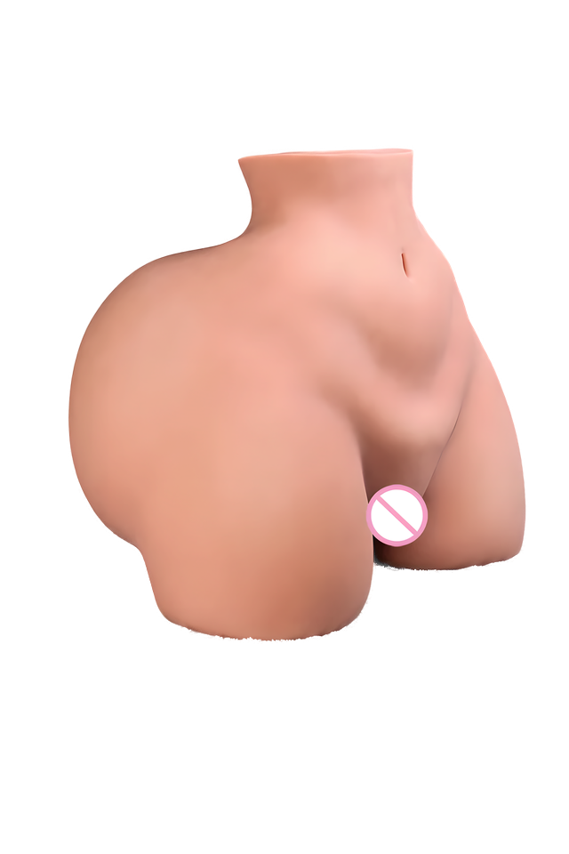 47KG BBW torso sex doll – Huge ass dual holes