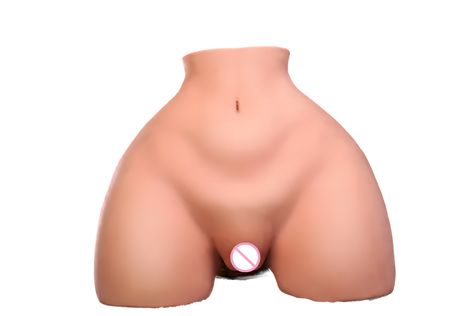 47KG BBW torso sex doll – Huge ass dual holes