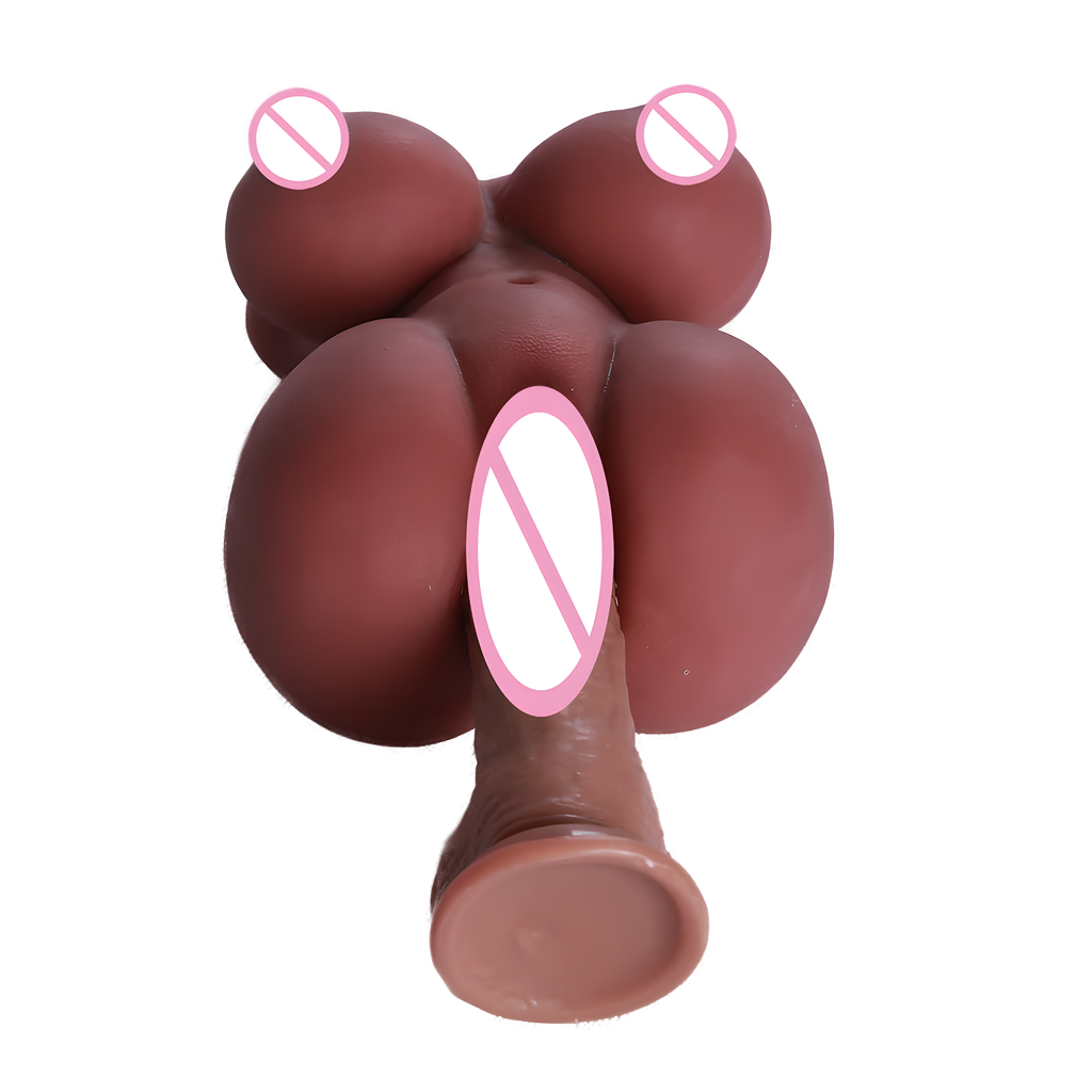 550 G - BBW small torso sex toy – soft feel