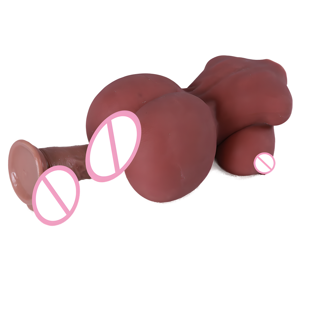 550 G - BBW small torso sex toy – soft feel
