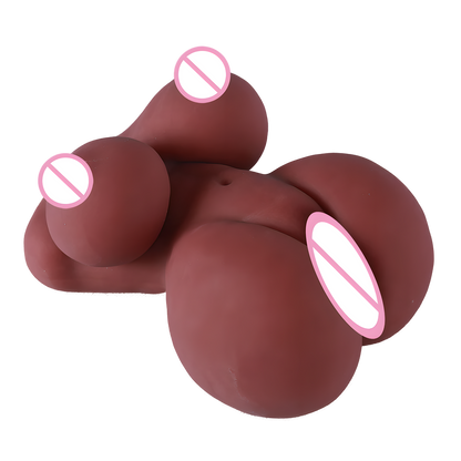 550 G - BBW small torso sex toy – soft feel