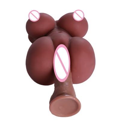 550 G - BBW small torso sex toy – soft feel